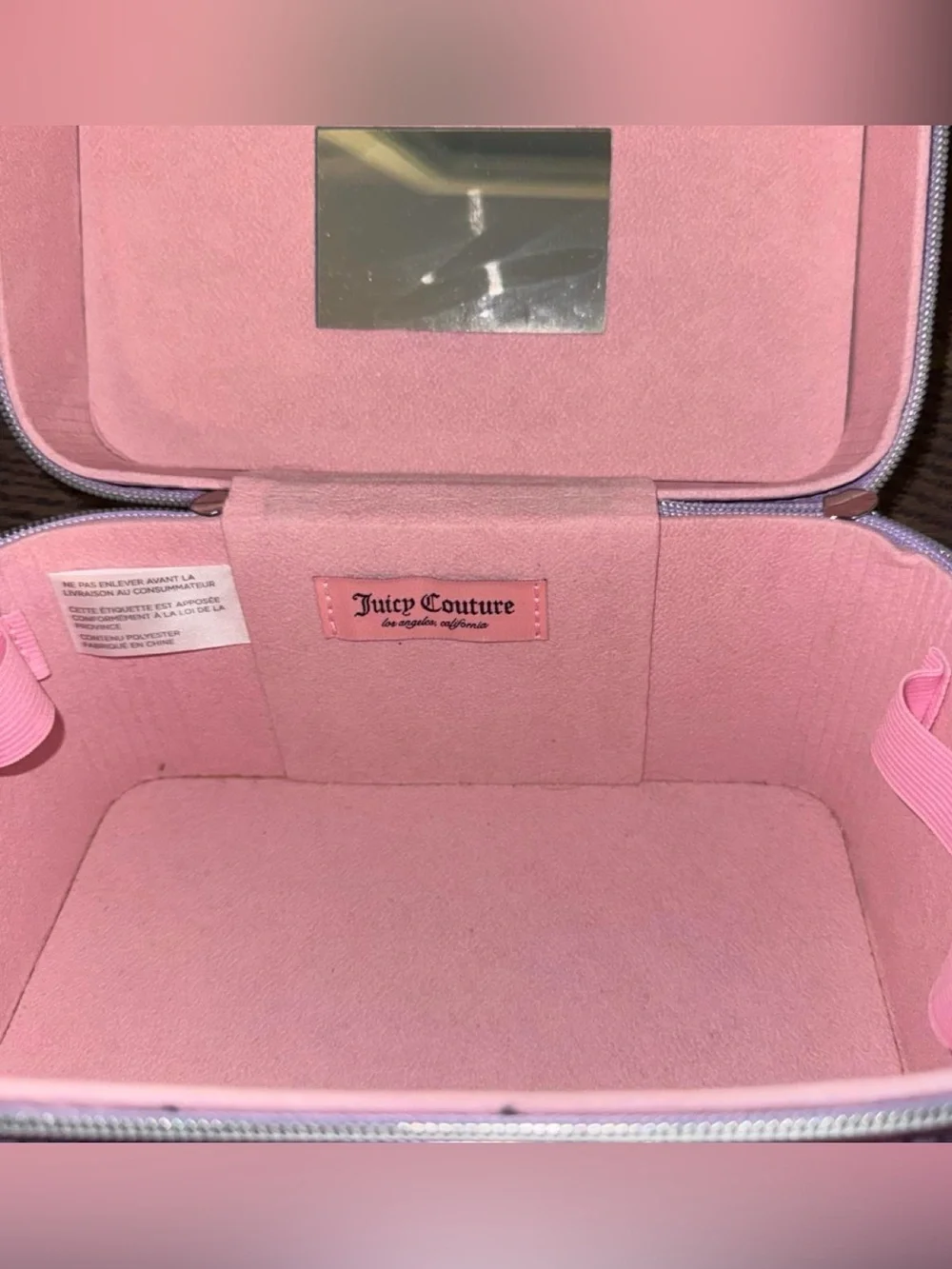 Juicy Couture purple makeup bag BRAND NEW #glam #y2k #loungewear
